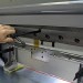 Changement de lame massicot